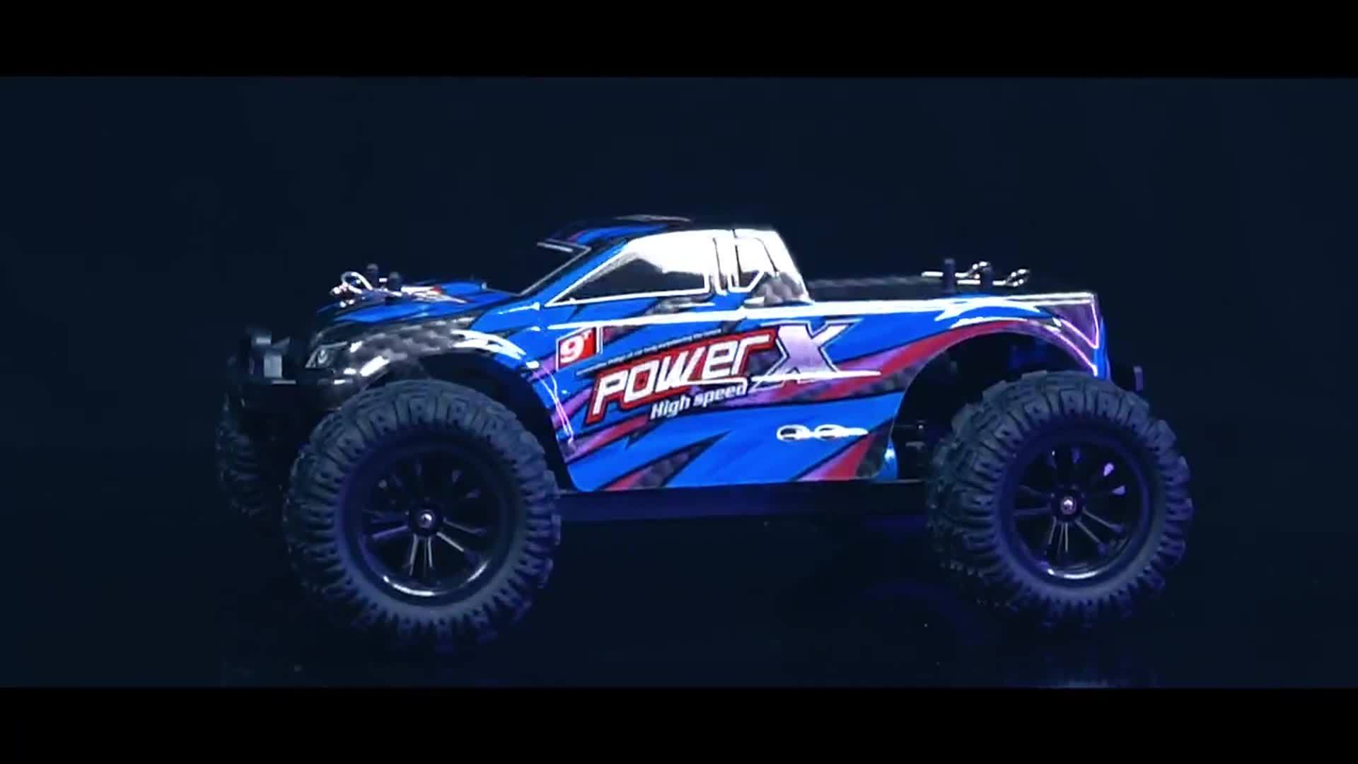 Fast RC Cars, 1:16 40KM/H High Speed Remote Control Car, 4X4 All Terrains RC Monster Truck, 2.4GHZ Off-Road Hobby Electric Vehicle Car Gift For Xmas, Rechargeable Battery With USB, Carbon Brush Motor