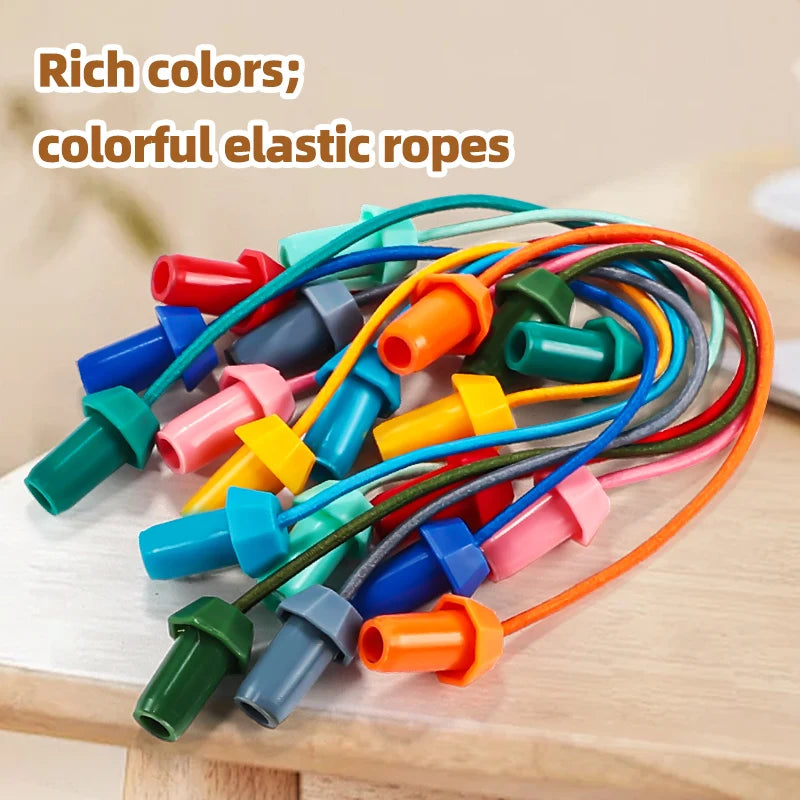 2025 New Rope Breaking Battle Challenge Puzzle Toy Knot Toy Children's Rope Decoding Game Logic Training