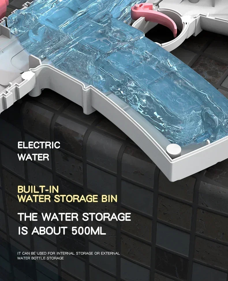 2025 Electric Water Gun Toy M416 Water Gun Electric Water Gun Fully Automatic Shooting Toy Outdoor Beach Toy Children Gift