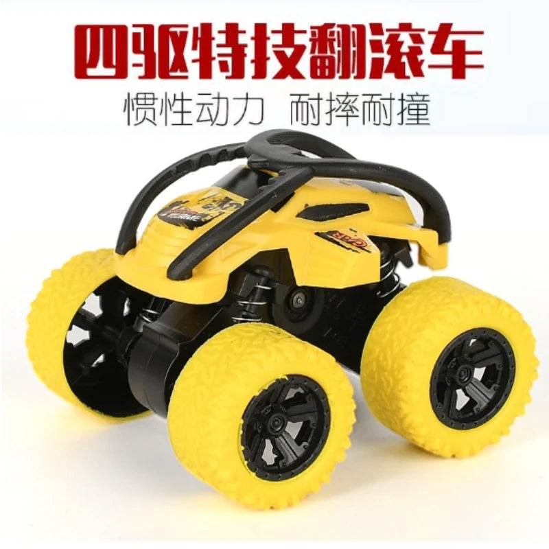 Toy Monster Truck Set for Kids Aged 3 to 6 - Operated Manually, No Batteries Needed - Ideal Gift for Easter And Christmas