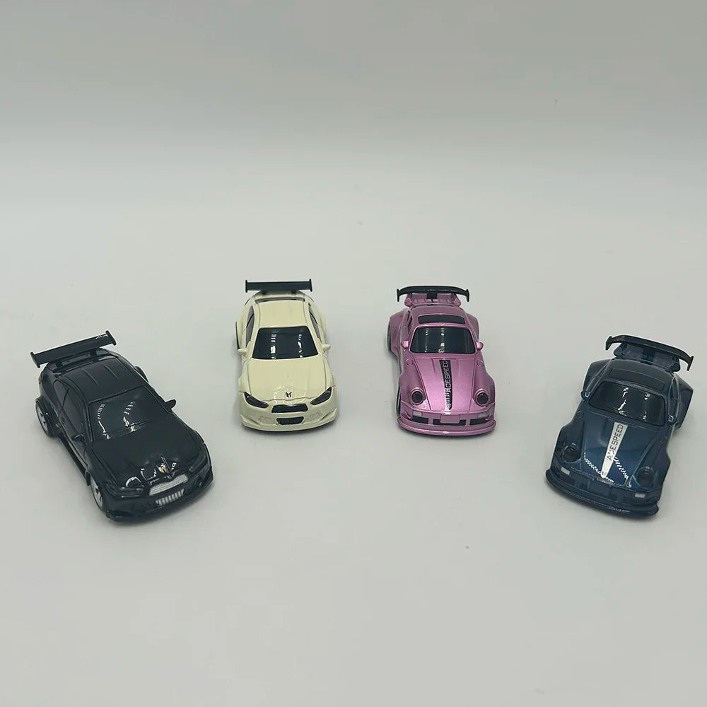 1/64 2.4g 4wd Fqd23/Fqd25 Rc Car Mini High Speed Racing Car Remote Control Drift Simulation Car Model Toy For Kids Gifts