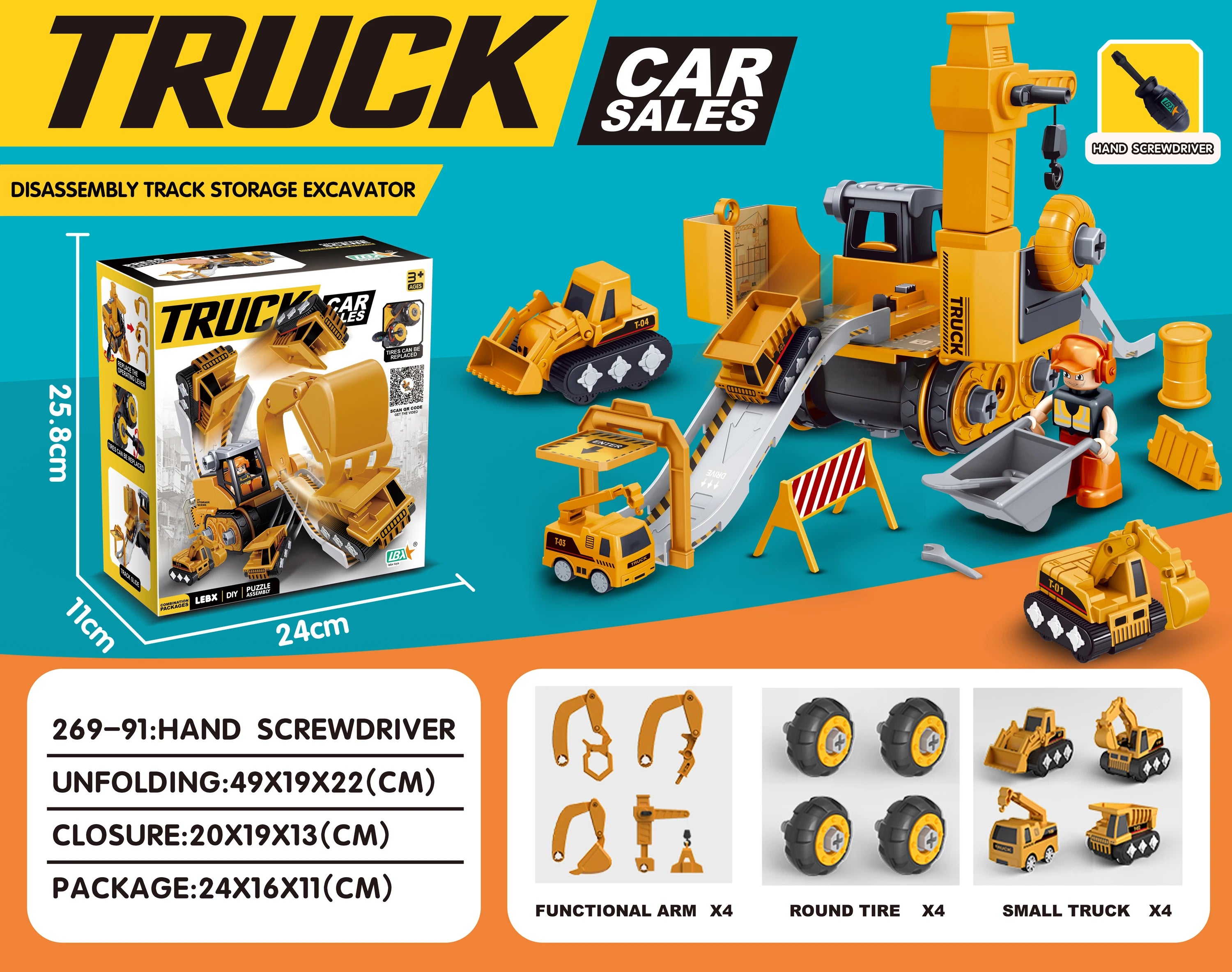 Kids Engineering Vehicle Electric Drill Tool Toys Match Children Educational Assembled Sets Tools For Boys Nut Building Gift