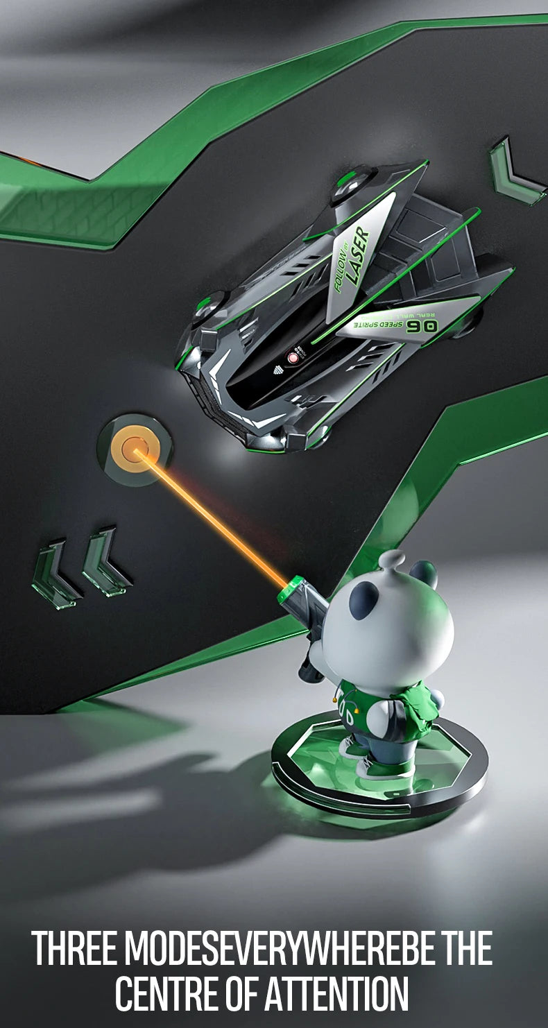 Light-Chasing Wall-Climbing Car, Infrared Sensor Remote Control Car, Wall-Climbing Car, Four-Wheel Drive Car, Toy Racing Car, Children's Toy Car