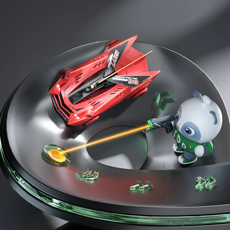 Light-Chasing Wall-Climbing Car, Infrared Sensor Remote Control Car, Wall-Climbing Car, Four-Wheel Drive Car, Toy Racing Car, Children's Toy Car