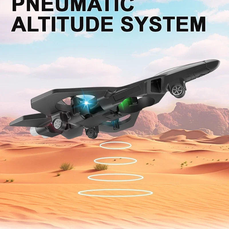 2.4G remote control fighter electric foam glider stunt tumbling UAV hovering helicopter with LED colorful lights aircraft model