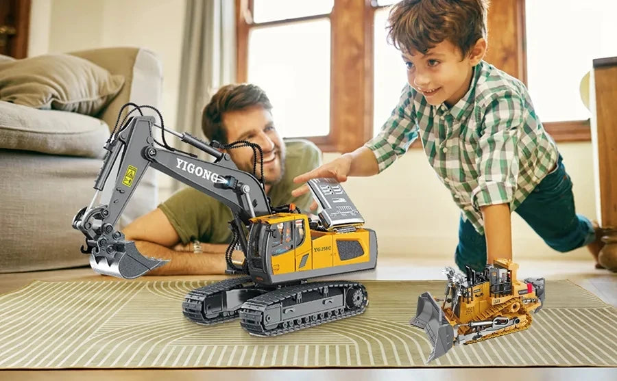 4WD Remote Control Excavator Toy