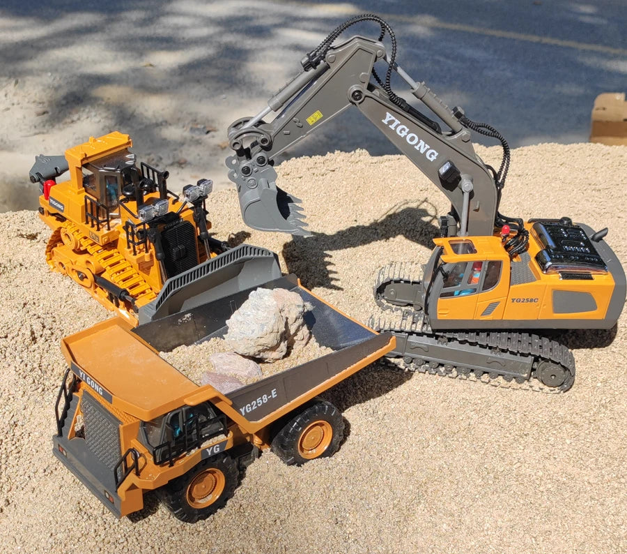 4WD Remote Control Excavator Toy