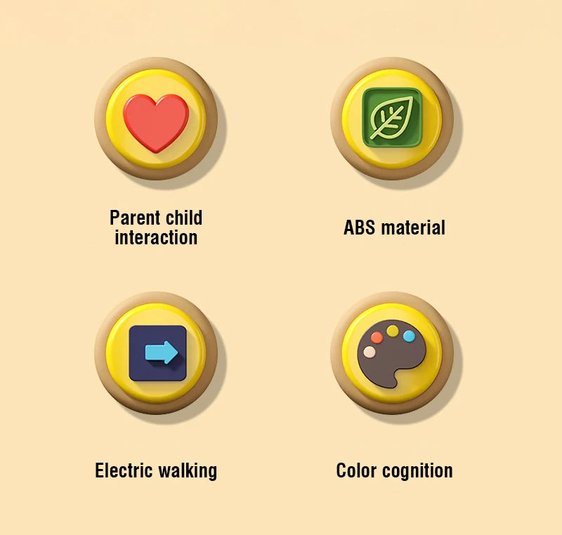 Automatic Domino Train with 60 Dominos Montessori Early Educational STEM Toys Train DIY Building Blocks Christmas Birthday Gift