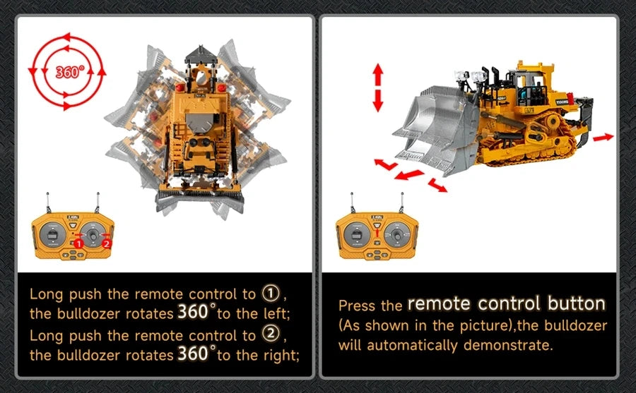 4WD Remote Control Excavator Toy