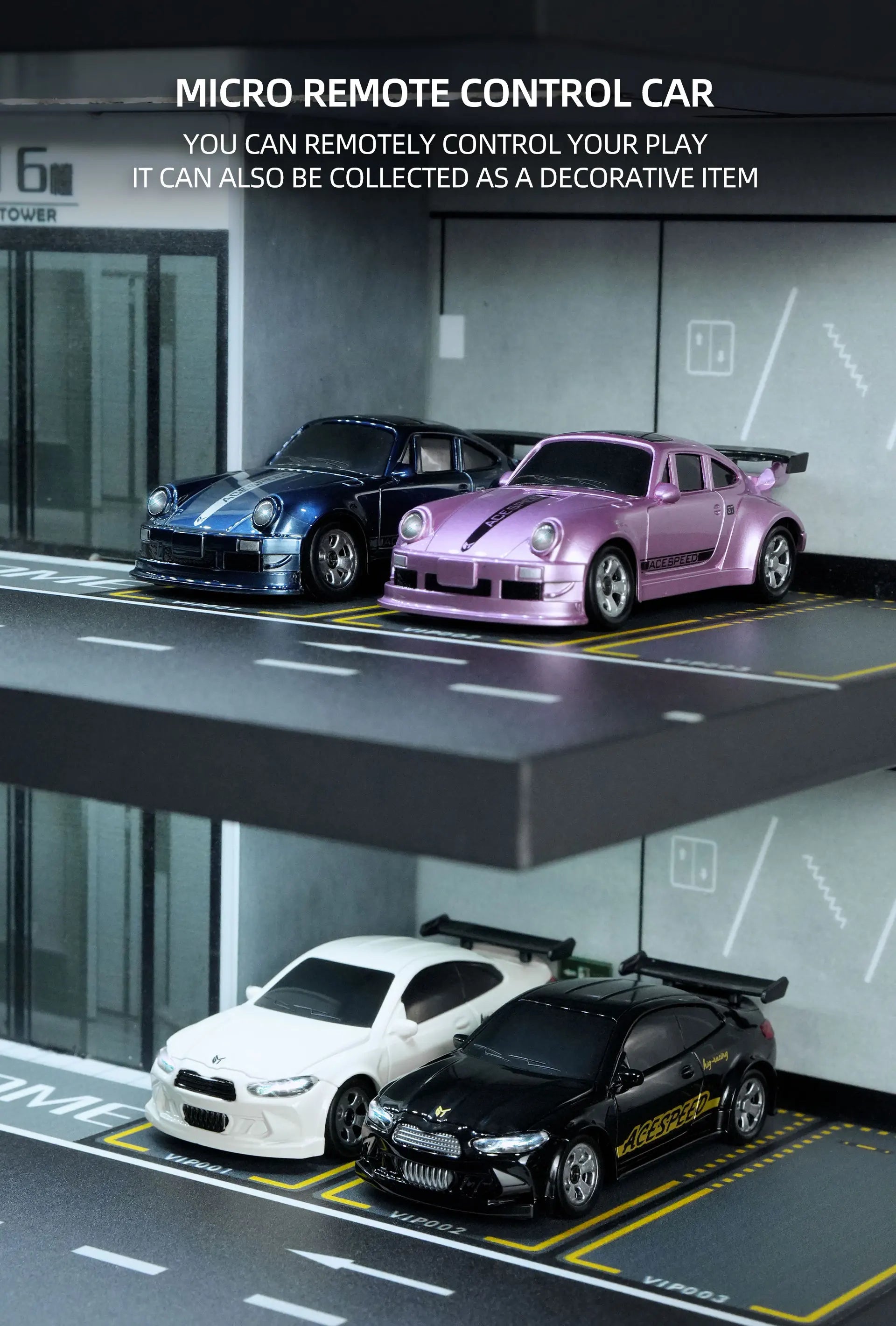 1/64 2.4g 4wd Fqd23/Fqd25 Rc Car Mini High Speed Racing Car Remote Control Drift Simulation Car Model Toy For Kids Gifts