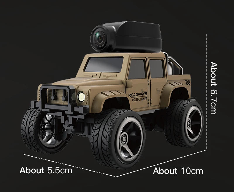 Remote Control Mini Car With LED Light and HD Camera