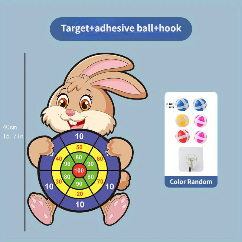Educational Games Dart Board Kids Toy Stickey Ball Dart Indoor Sports Child Montessori Games for Children Gifts baby toys