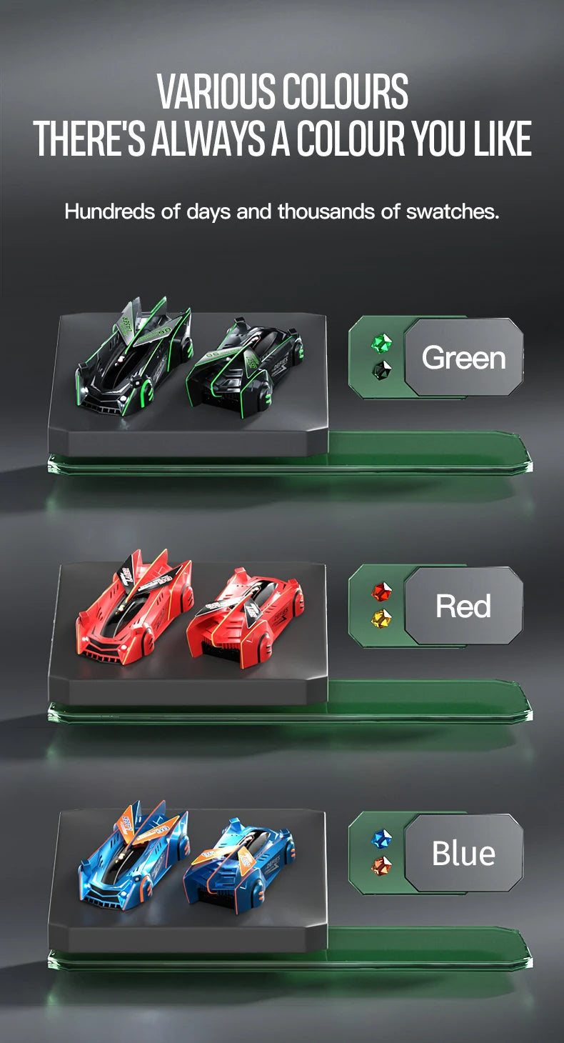 Light-Chasing Wall-Climbing Car, Infrared Sensor Remote Control Car, Wall-Climbing Car, Four-Wheel Drive Car, Toy Racing Car, Children's Toy Car