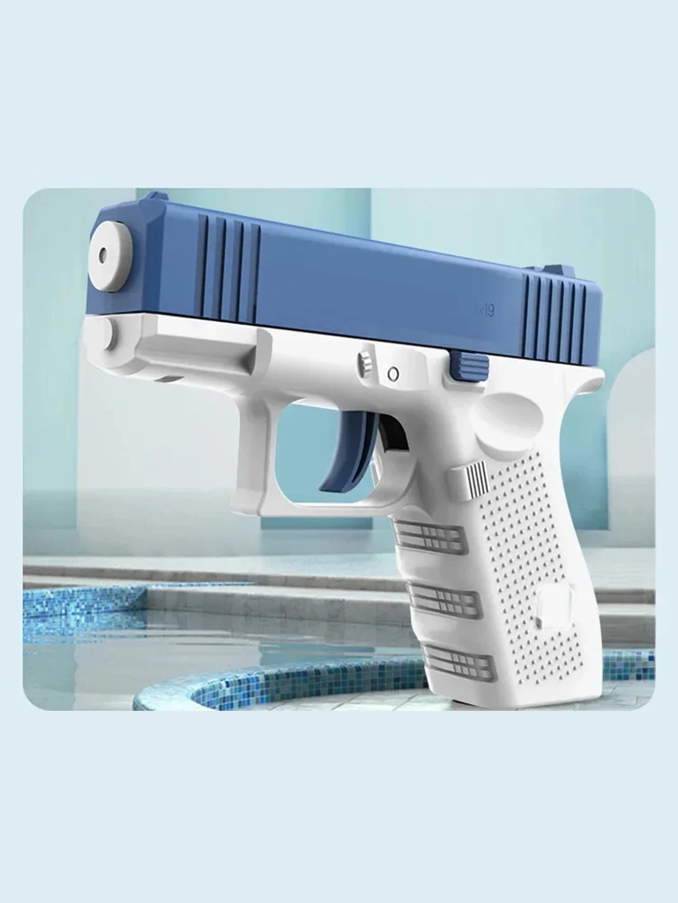 Hot selling mini handgun water gun, summer outdoor children's manual continuous firing toy water gun toy