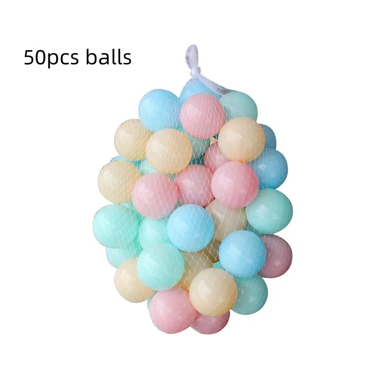 120cm Kids Playpen Playground Baby Tent Ball Pool with Basketball Hoop Children's Tent House Portable Kids Indoor Outdoor Toys