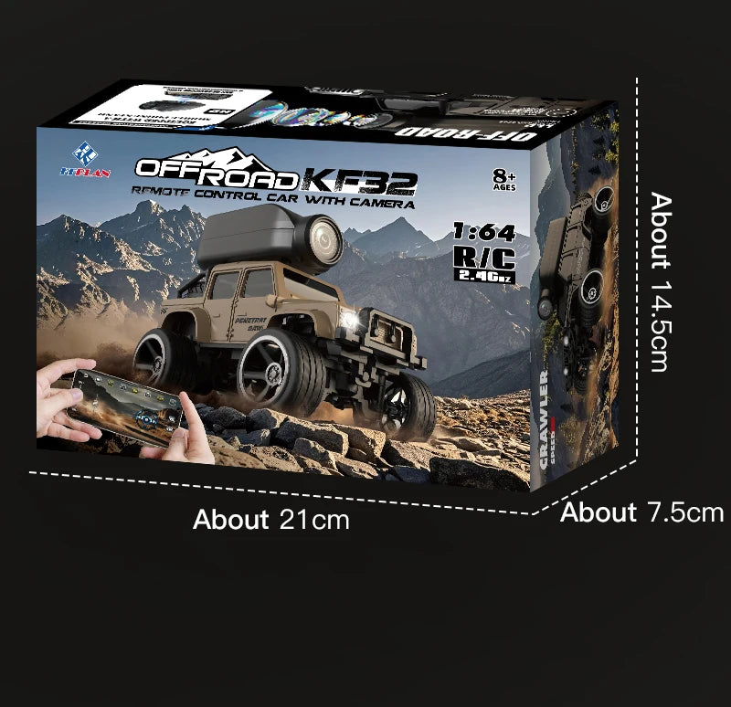 Remote Control Mini Car With LED Light and HD Camera