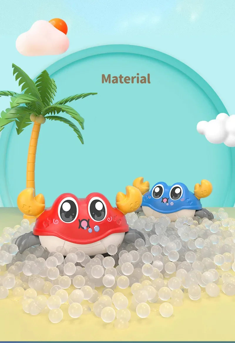 Double Force Walking Crawling Crab Tummy Time Baby Sensory Toys Infant Learning Crawl Development Babies Interactive Walking
