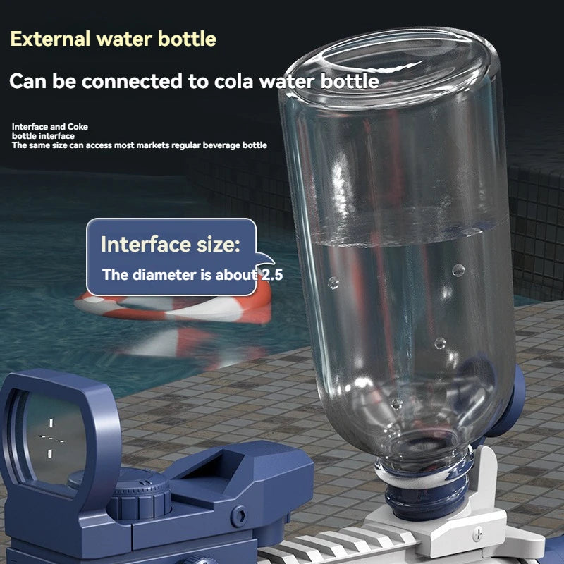 Summer Popular Electric M416 Water Gun Toys Outdoor Beach Large-capacity Fun Firing Swimming Pool Adult Kids Shooting Game Toy