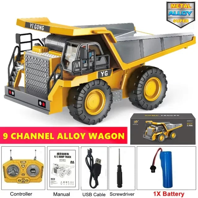 4WD Remote Control Excavator Toy