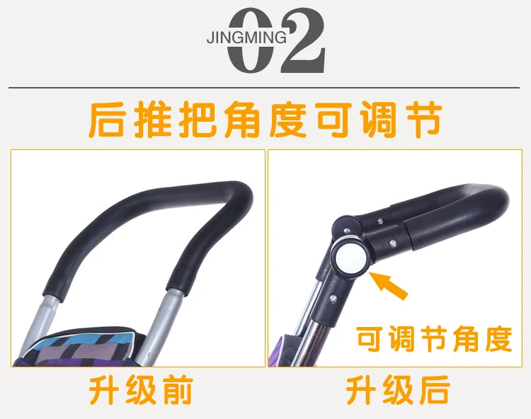 Four-in-one child tricycle baby stroller 1-5 years old baby stroller bicycle