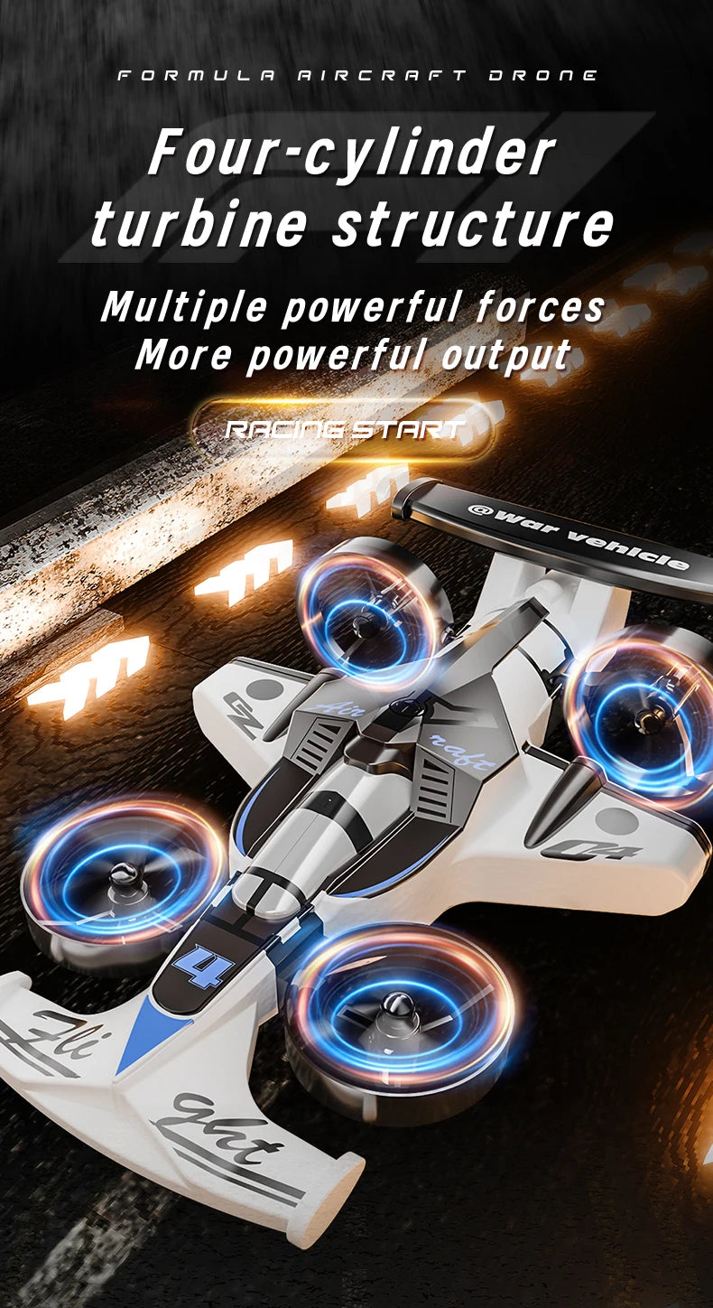 CZ04 Rc Aircraft Amphibious Remote Control Drift Car 360° Roll Headless Mode Land and Air Experience Speed and Excitement Plane