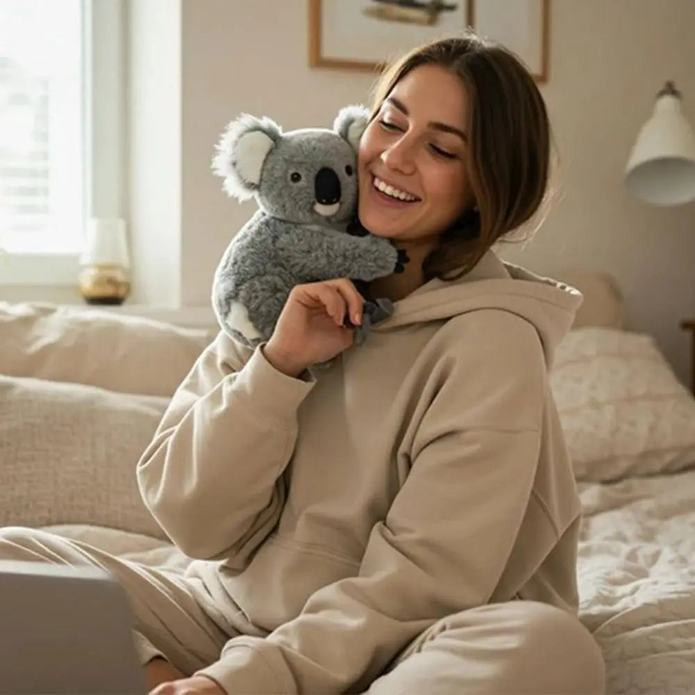 Soft Koaly Plush Toy Cute Mimics Natural Movement Stuffed Animals Plush Emotional Support Stuffed Toys for Emotional Support