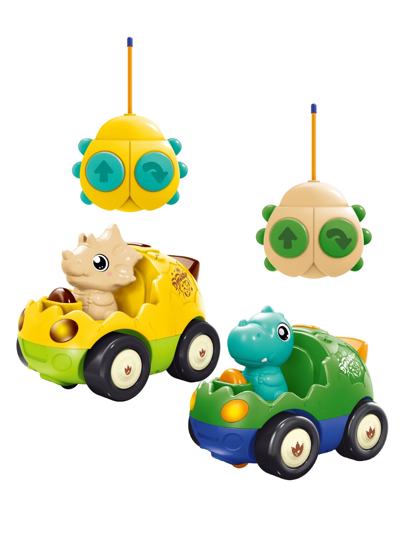 Cartoon RC Car Toys for Boys and Toddlers Toddler RC Car Toys for Boys and Girls Over 3 Years Old Radio-controlled toys
