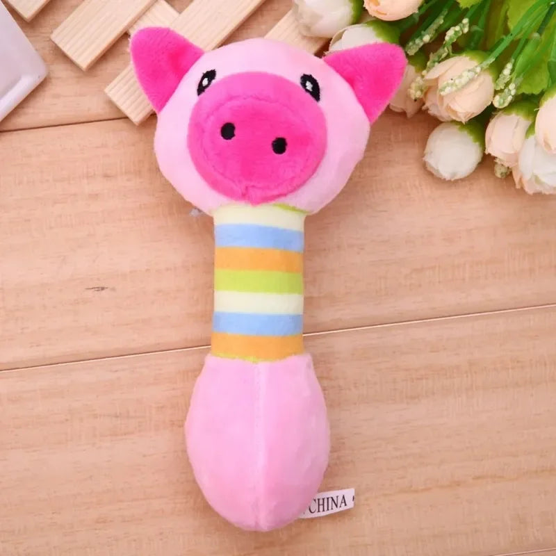 Soft Wear-resistant Funny Pet Toys Cartoon Cute Bite Resistant Plush Toy Pet Chew Toy For Cats Dogs Pet Interactive Cat Toys