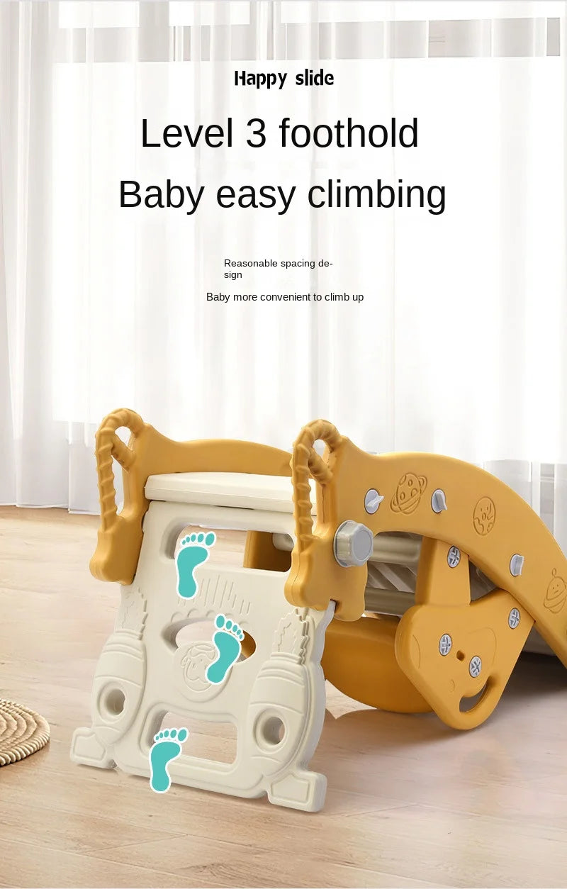 Children's Slide Shooting Four In One Indoor And Outdoor Slide Rocking Horse Combination Toy Multifunctional Baby Rocking Horse