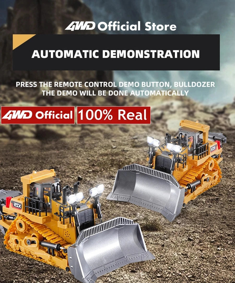 4WD Remote Control Excavator Toy