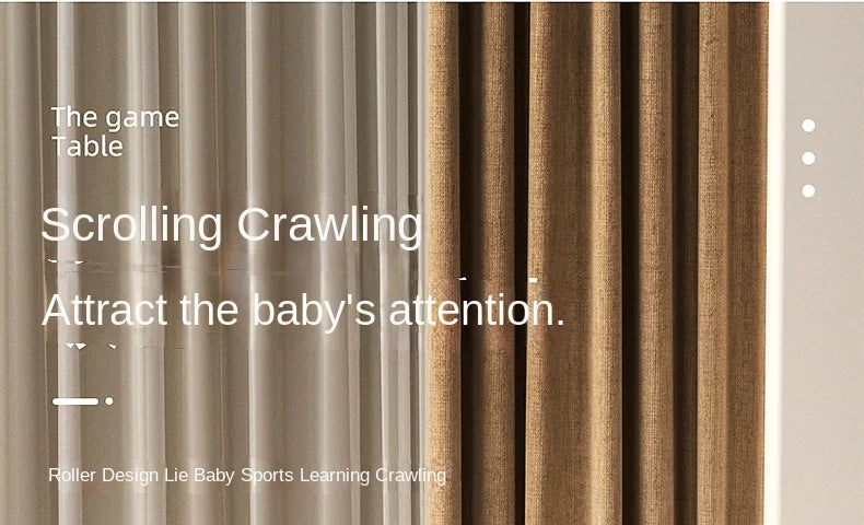 Baby Crawling Roller Toy Infant Activity Tummy Time Roller Montessori Educational Development Sensory Toys for Kids 0 12 Months