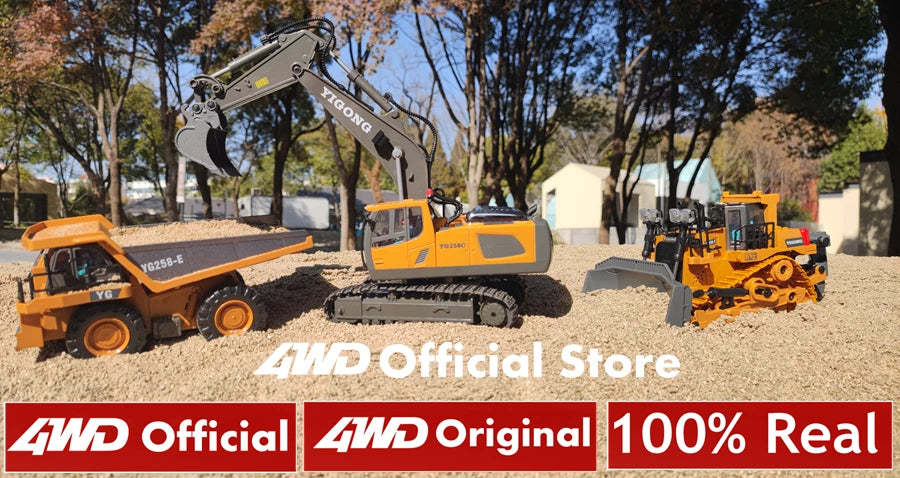 4WD Remote Control Excavator Toy