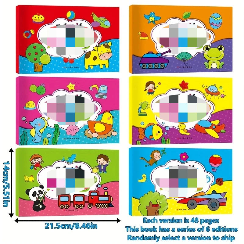 Kids Coloring Book -  Doodle Drawing book,Birthday&Holiday Gift,Entry Level Drawing & Painting Book for Children Chinese Version