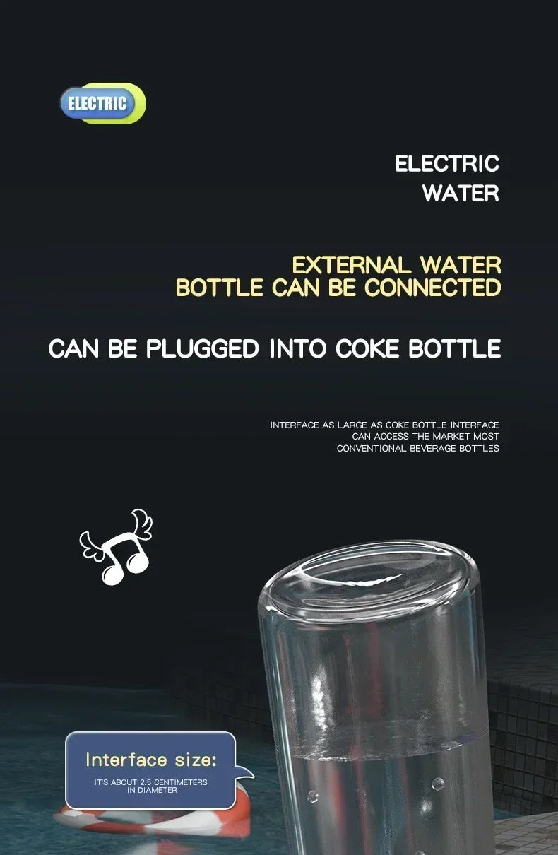 2025 Electric Water Gun Toy M416 Water Gun Electric Water Gun Fully Automatic Shooting Toy Outdoor Beach Toy Children Gift