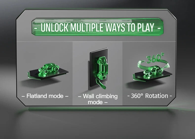 Light-Chasing Wall-Climbing Car, Infrared Sensor Remote Control Car, Wall-Climbing Car, Four-Wheel Drive Car, Toy Racing Car, Children's Toy Car