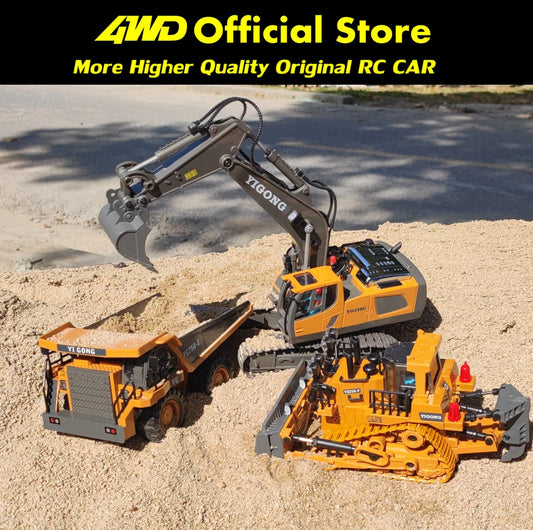 4WD Remote Control Excavator Toy