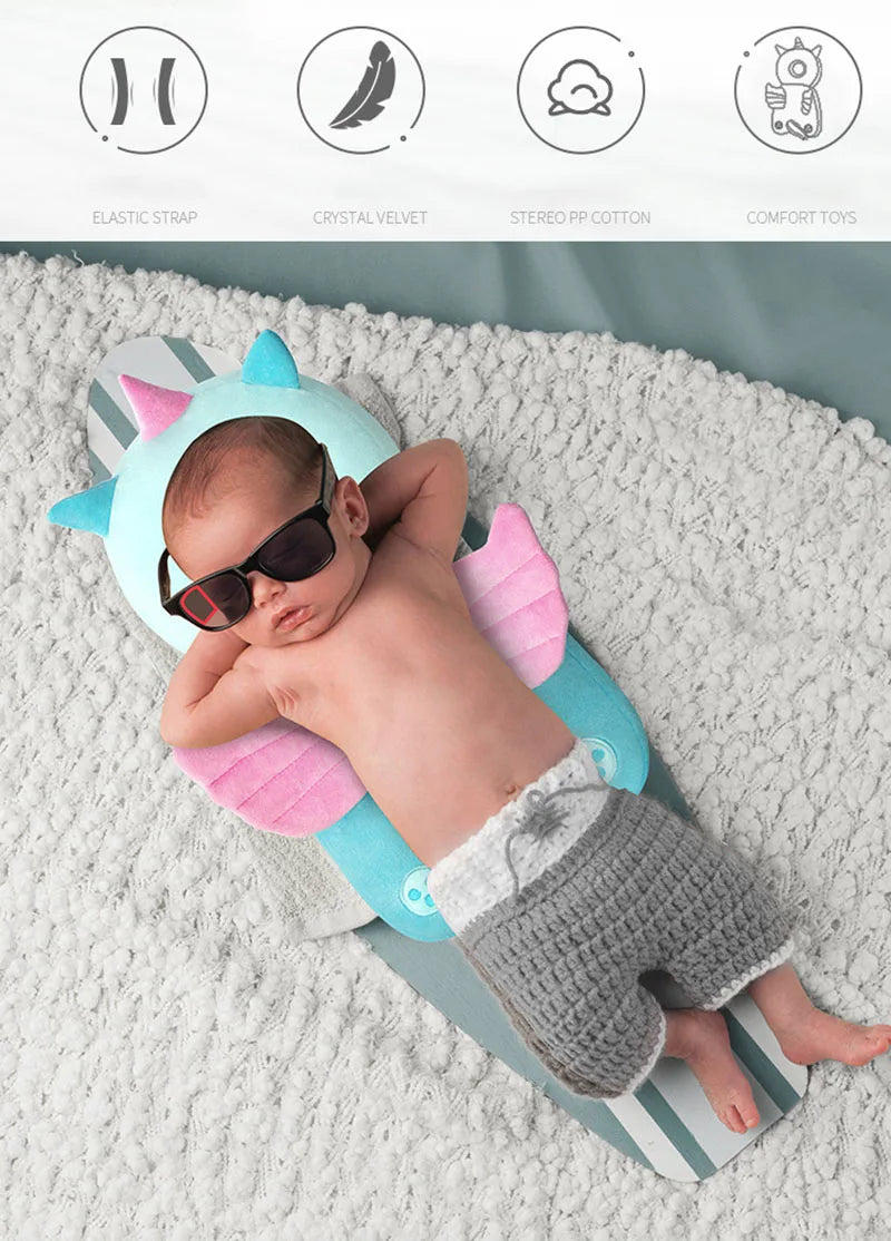 1PCS Children's Anti-Fall Pillow Baby Toddler Head Pillow Breathable Pillow Learning To Walk Head Protection Pad Head Protection