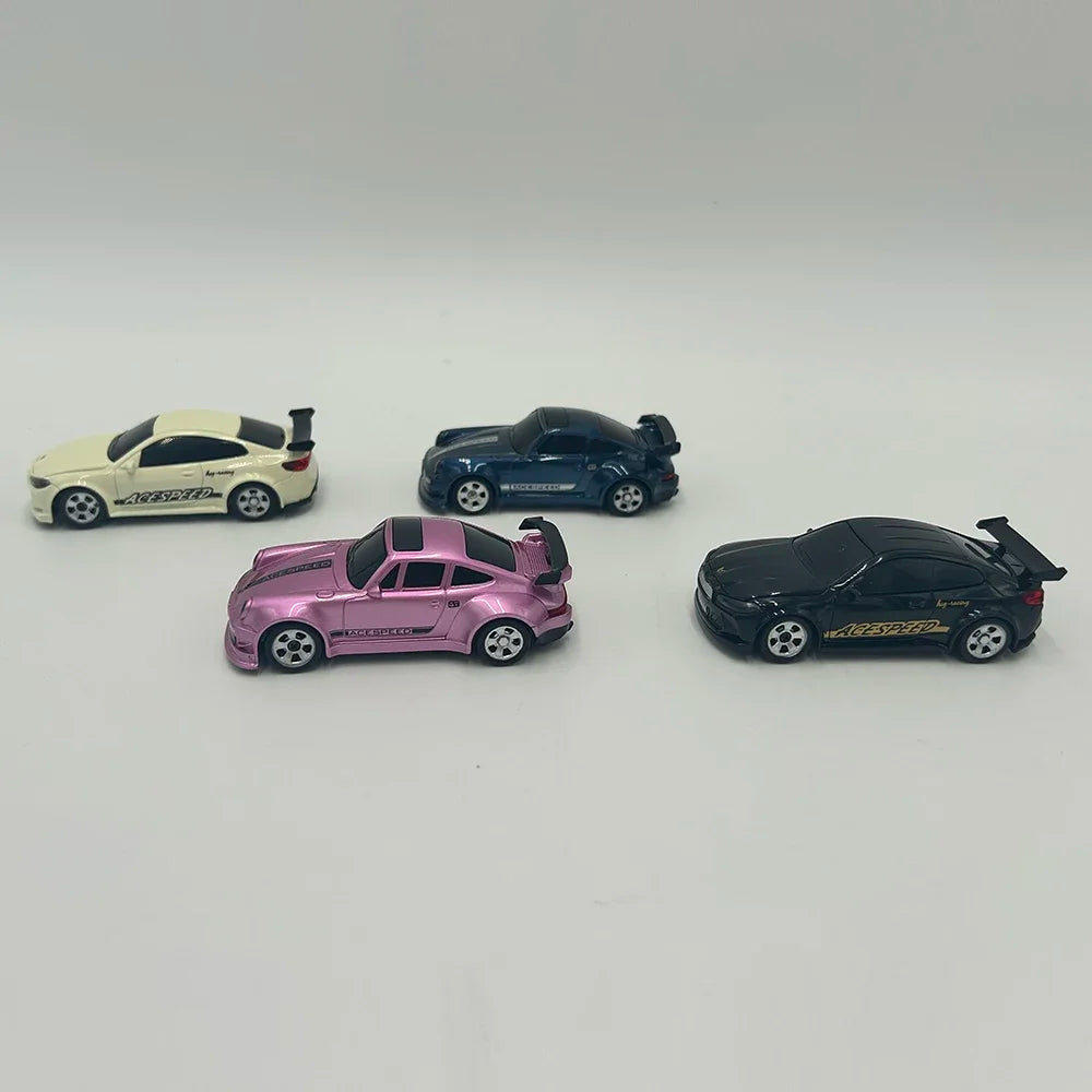 1/64 2.4g 4wd Fqd23/Fqd25 Rc Car Mini High Speed Racing Car Remote Control Drift Simulation Car Model Toy For Kids Gifts