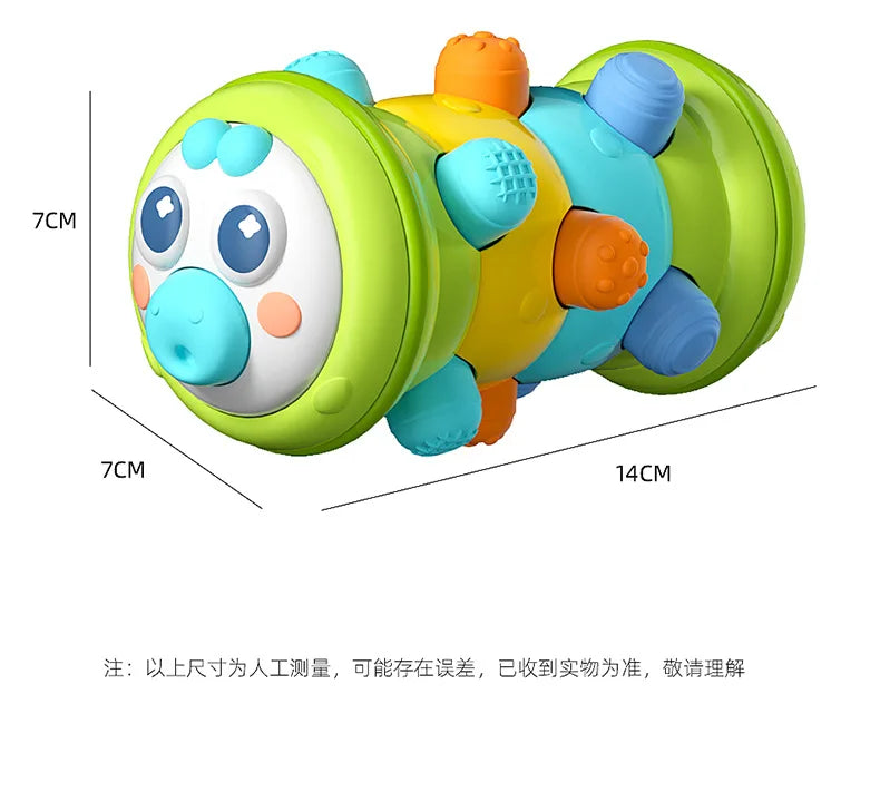 Baby Crawling Roller Toy Infant Activity Tummy Time Roller Montessori Educational Development Sensory Toys for Kids 0 12 Months