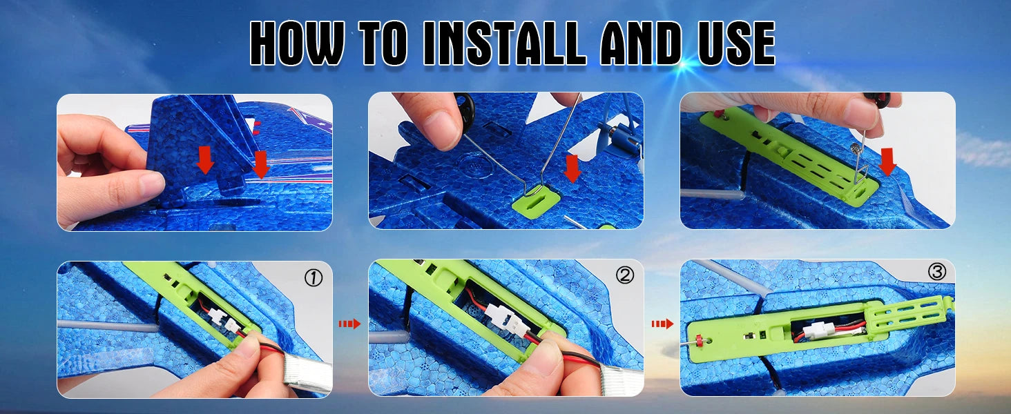 SU35 RC Plane FX620 FX820 2.4G Remote Control Flying Model Glider Airplane With LED Lights Aircraft Foam Toys For Children Gifts