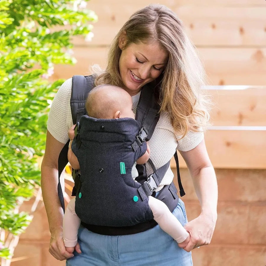 Infantino Flip 4in1 Convertible Baby Carrier Adjustable Ergonomic Babywearing Registry ential Baby Carrier for Newborn to Toddl