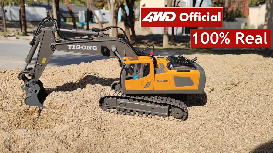 4WD Remote Control Excavator Toy