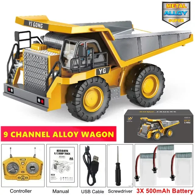 4WD Remote Control Excavator Toy