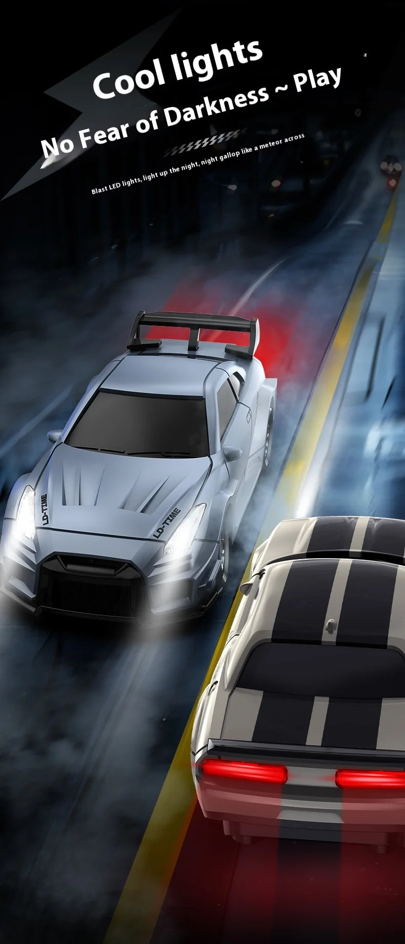 RC Drift Car 1/64 Mini Rc Car 4x4 Full Proportion Control 15KM/H High-Speed Vehicle Mini RTR Racing Model Boy Toy Gift