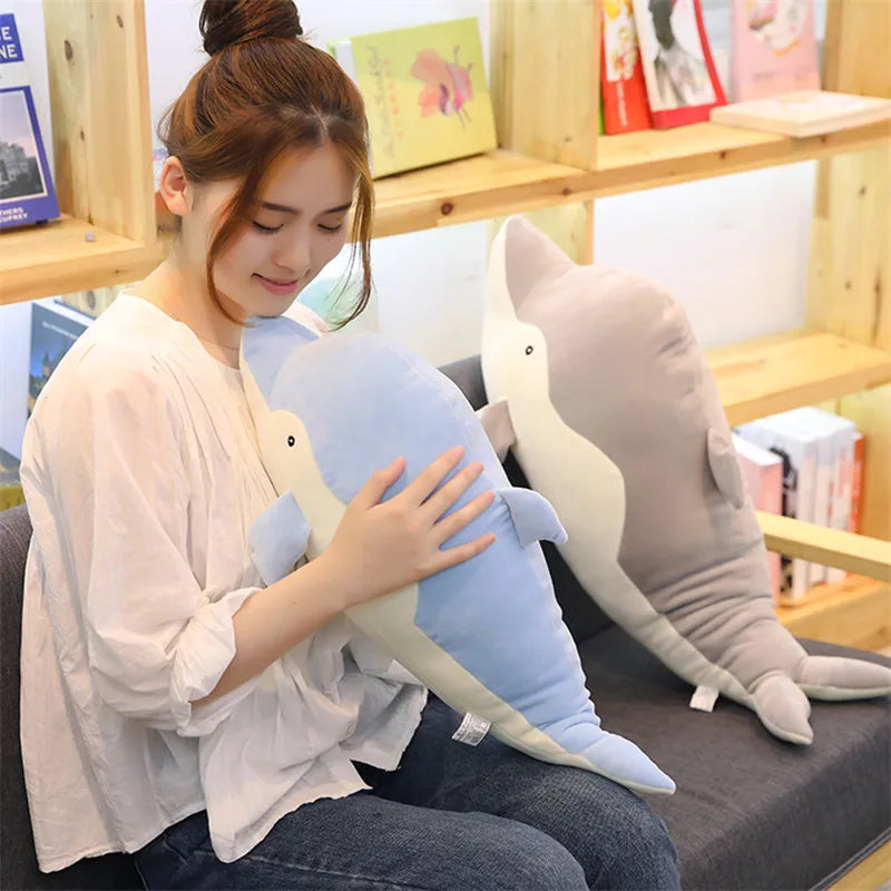 New soft dolphin doll plush toys soft little dolphin simulated fish doll men and women children's birthday gifts gift