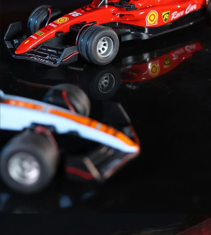 New RC car August  Product 1:64 Mini Alloy Car Model, Adjustable Lighting Formula Racing, Children's Remote Control Car