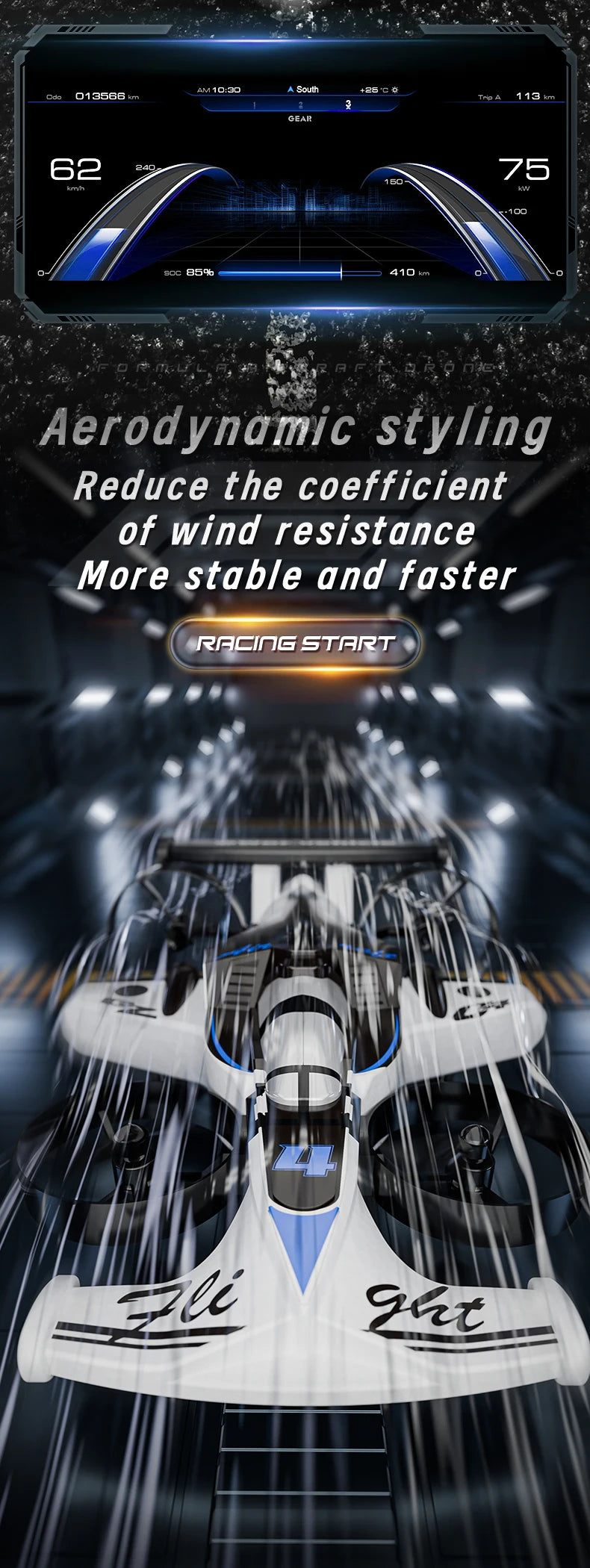 CZ04 Rc Aircraft Amphibious Remote Control Drift Car 360° Roll Headless Mode Land and Air Experience Speed and Excitement Plane