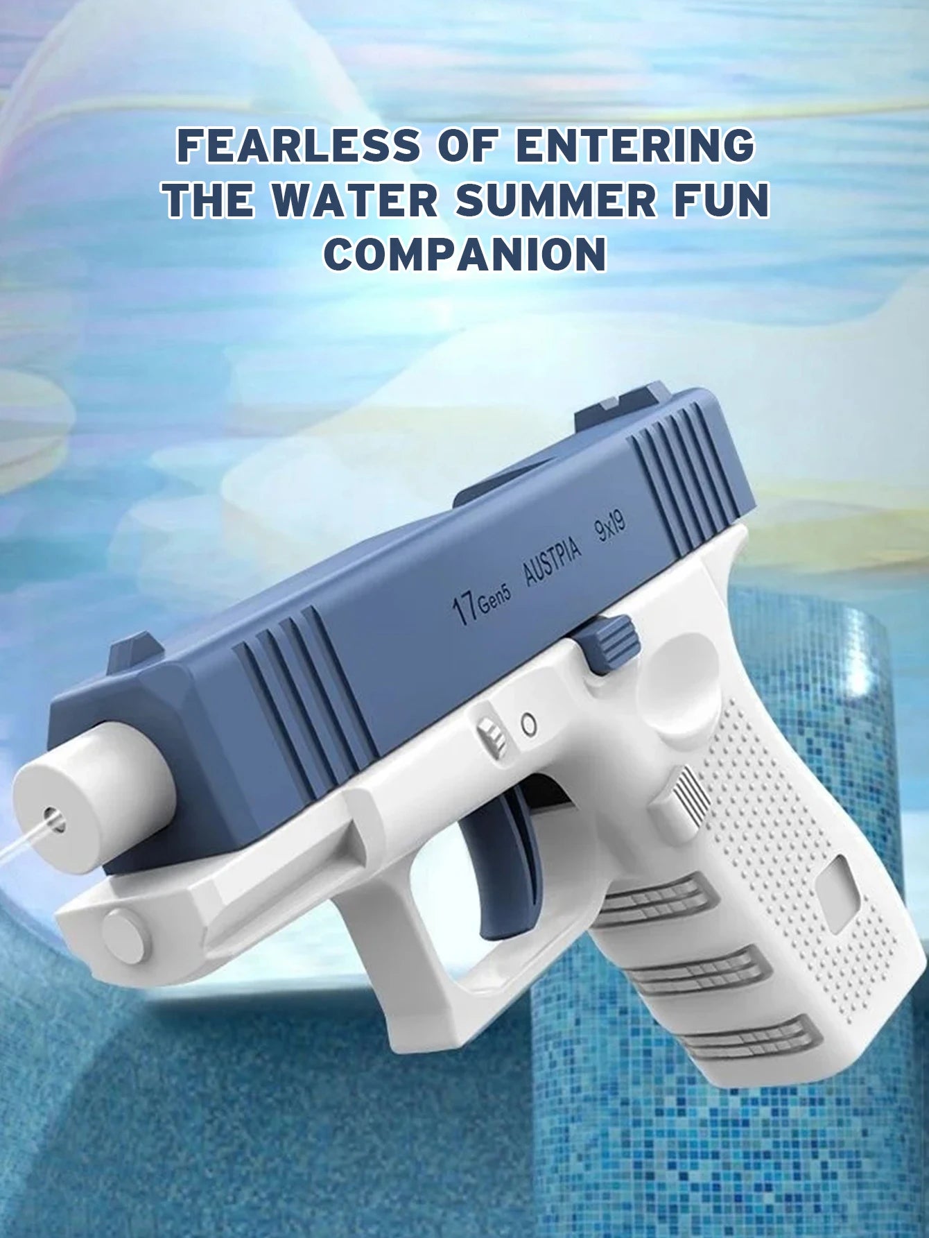 Hot selling mini handgun water gun, summer outdoor children's manual continuous firing toy water gun toy